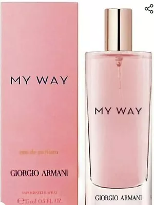 Giorgio Armani My Way Eau De Parfum 0.5fl.oz/15ml NEW IN SEALED BOX • $23.50