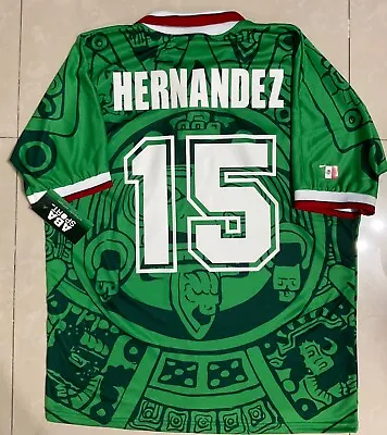 Mexico Mundial 98 Hernandez Size S  Authentic Shirt Aba Sport New With Tags • $175