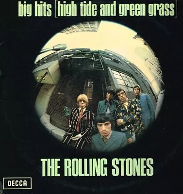 Rolling Stones Big Hits LP Vinyl UK Decca 1966 Light Blue Unboxed Label Design • $80.15