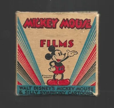 1930's Mickey Mouse Films-Donald Duck In Ducking Out Reel 1552-A Silent B&W Film • $24.99