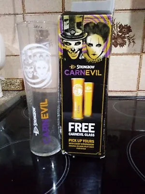 Strongbow Carnevil Pint Glass • £2