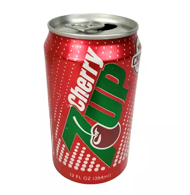 RARE Vintage 7 UP Cherry 1980's Discontinued Empty Soda Can USA • £61.70