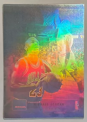 1992-93 Upper Deck McDonald’s MICHAEL JORDAN Hologram Sticker • $1.50