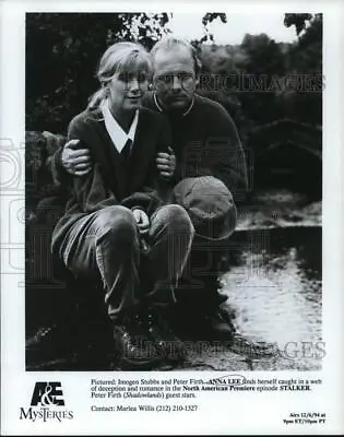 1994 Press Photo Imogen Stubbs And Peter Firth Star On  Anna Lee  On A&E. • £19.29