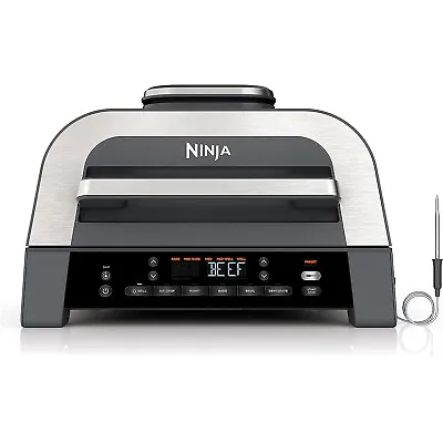 Ninja DG551 Foodi Smart XL 6-in-1 Indoor Grill W/ Smart Cook System • $149