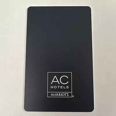 Hotel Room Key AC Hotels Marriott Black RFID Card Memorabilia Collector • $2.45