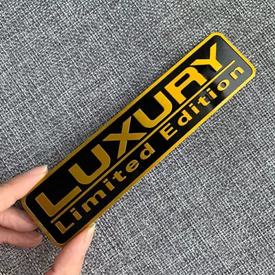 1x Luxury Limited Edition Logo Emblem Badge Metal Sticker Decal Car Accessories • $7.45