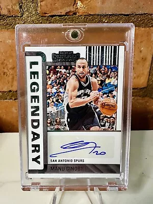 2022-23 Panini Contenders Legendary Auto Manu Ginobili /49 Spurs Legend 💎💎🛖 • $49.99