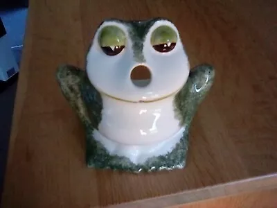 Babbacombe Pottery Frog String Holder • £7