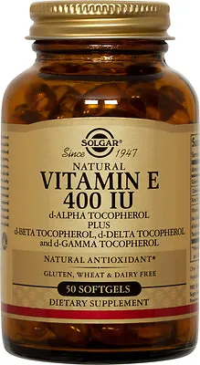 Solgar Vitamin E 400 IU 50 Softgels 400 IU • $9.66