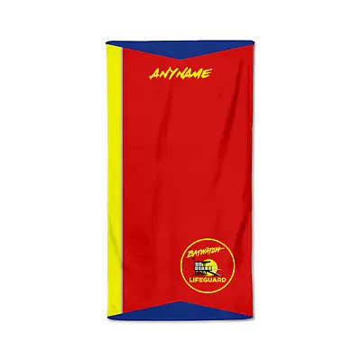 £28.99 • Buy Baywatch Lifeguard Personalised Beach Towel