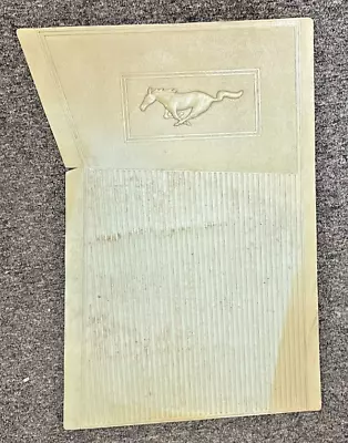 Mustang Floor Mat  Pony  Passenger Side Rubber  64 -73 Green NOS • $49