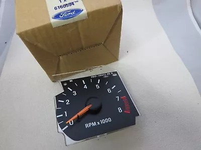 New Factory Ford 1990 1991 Escort Tachometer 8000 Rpm NOS. Instrument Cluster • $21.99