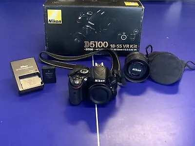 Nikon D5100 DSLR + Nikon 35mm Lens [& Accessories] • $449.95