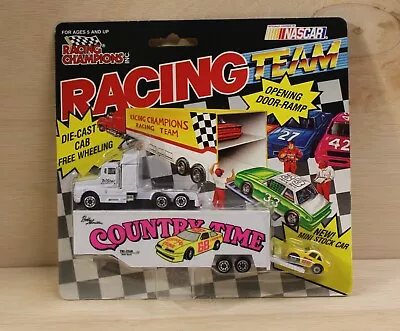 Bobby Hamilton #68 Country Time 1991 Racing Champions Mini Hauler With Car • $10