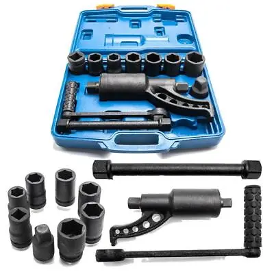 Heavy Duty Torque Multiplier Set Wrench Lug Nut Lugnut Remover W/ 8 Sockets New • $57.99