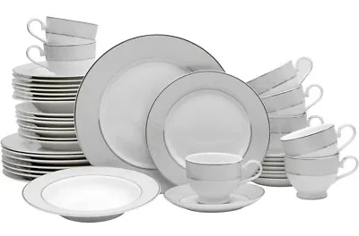 Mikasa Parchment 40-piece Dinnerware Set - White 5224232 New • $145.99