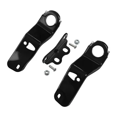 Front Fairing Support Bracket Mount Kit Fit For Harley Low Rider ST 22-24 Black • $59.50