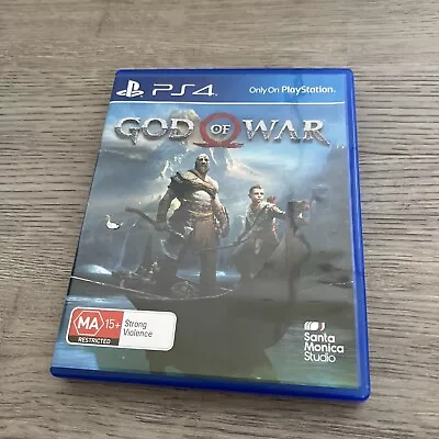 God Of War (PS4 PlayStation 4 2018) PAL VGC Sent Aust Post • $9