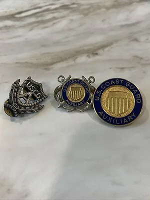 U.S. Coast Guard Auxiliary Pin Lot • $15