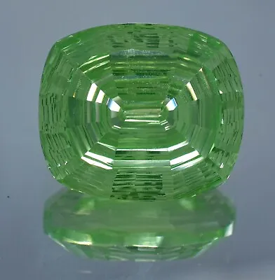 Flawless 41.60 Ct Natural Apple Green Montana Sapphire Gemstone (GIT) Certified • $28.27