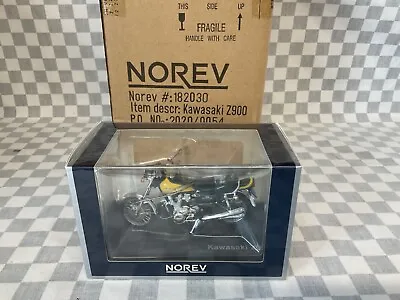 1/18 Norev 182030 Kawasaki  Z900 1973 Green + Yellow Box Of Four Models • £100