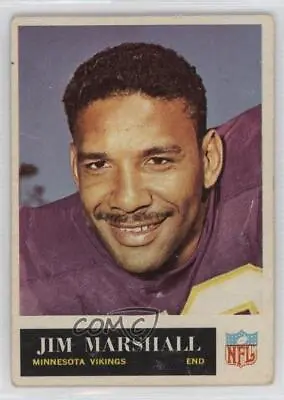 1965 Philadelphia Jim Marshall #107 • $3.41