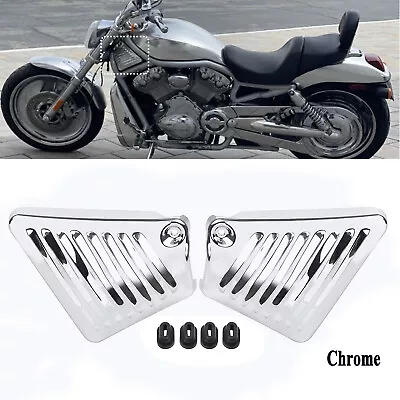 Motorcycle Chrome Airbox Neck Side Air Intake Cover For Harley V-Rod VRSCA VRSCB • $37.03