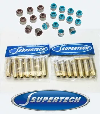 Supertech Bronze Valve Guides & Stem Seals Set Acura Honda B17A B16A B18C H22A • $99.90