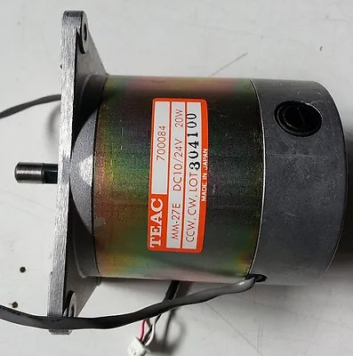 New Rewind Motor For Tascam Msr-16 Tsr-8 Teac Br-20 Take Up Reel 5370008400 • $266.67