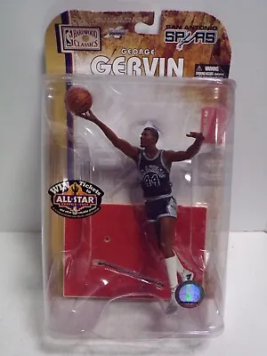 George Gervin Iceman Mcfarlane NBA Legends Series 4 San Antonio Spurs 021524JET8 • $17.54
