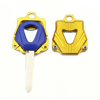 CNC Aluminum Blank Key With Decorable Cover For Yamaha VMX1700 XVS650 XV1900  • $12.30