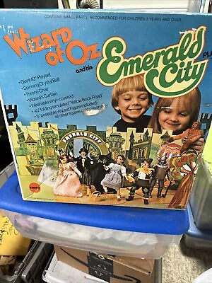 Mego Wizard Of Oz Emerald City Playset W/ Figure Box & Accessories Vintage 1974 • $95