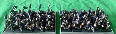 Warhammer Fantasy Dwarf AOS Duardin Two Part Painted Dwarf Units (30 Models) • £33