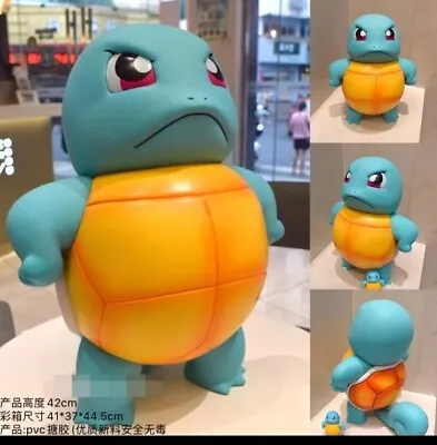 Pride Squirtle 1/1 Life Size 16.5  42cm PVC Painted Statue Brand NEW Collection • £176.14