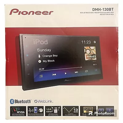 Pioneer DMH-130BT 6.8 Inch Digital Media Receiver - Black • $150