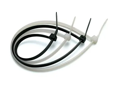 £55 • Buy Cable Ties Zip Ties Black White Long Short Small Thick Thin Long Heavy Duty