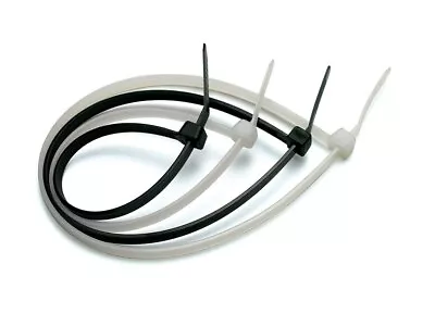 Cable Ties Zip Ties Black White Long Short Small Thick Thin Long Heavy Duty • £14.95