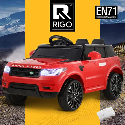 Rigo Kids Ride On Car 12V Electric Toys Cars Battery Remote Control Red • $139.95