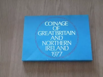 Royal Mint 1977 Coinage Of Great Britain And Northern Ireland Cased • £6