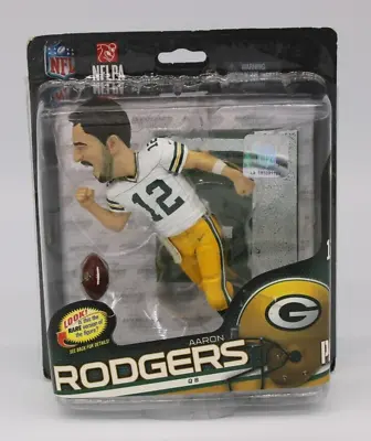 NFL Aaron Rodgers #12 Green Bay Packers BIG HEAD White 2840/3000 MCFARLANE 34 • $26.99