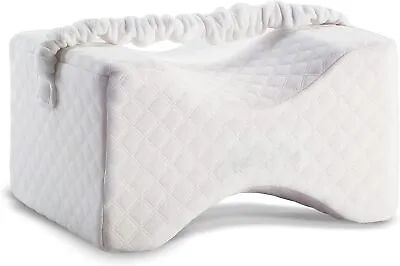 Memory Foam Orthopedic Leg Pillow Back Hips & Knee Support Cushion Side Sleeper • £12.99