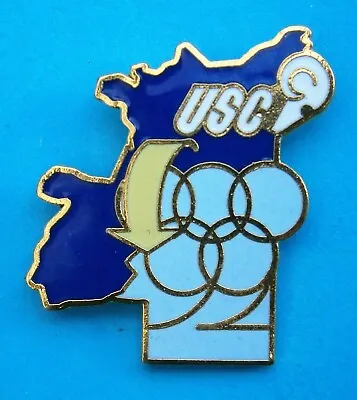 £4.99 • Buy F934*) Enamel Olympic Games USC 1999 France Sport Tie Lapel Pin Badge