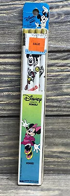 Vintage Disney 1987 Mickey Mouse Unsharpened Pencils Pack Of 4 • $23.99