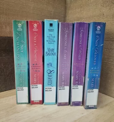  Lot Of 6 Mary Balogh Ex-Library • $12.95