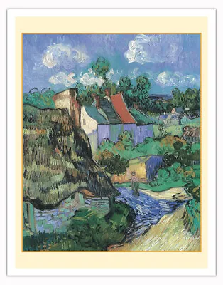 House At Auvers France - From An Color Painting By Vincent Van Gogh 1890 • $12.98