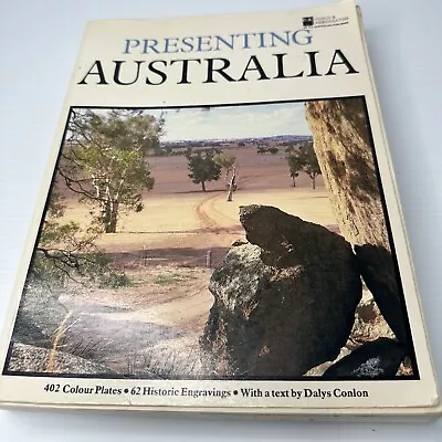 Presenting Australia Historic Colour Photos Large Coffee Table Book Vintage 1988 • $16.95