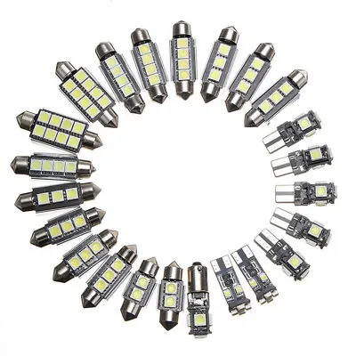 Universal LED Interior Lights Bulbs Kit Car Trunk Dome License Plate Lamps 6000K • $20.60