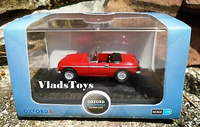 Oxford 1/76 MG MGB Roadster Tartan Red 76MGB001 • $19.95