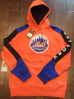 Mitchell & Ness New York Mets MLB Fusion Fleece Hoodie - Men's L XL 2XL • $73